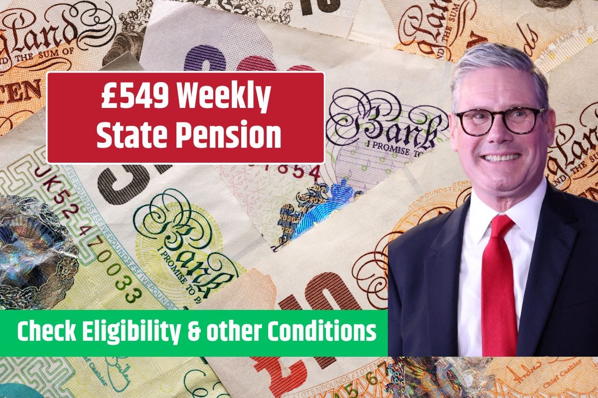 £549 Weekly State Pension for All Over 60s - You Could Be in Line for a £549 Weekly Payment