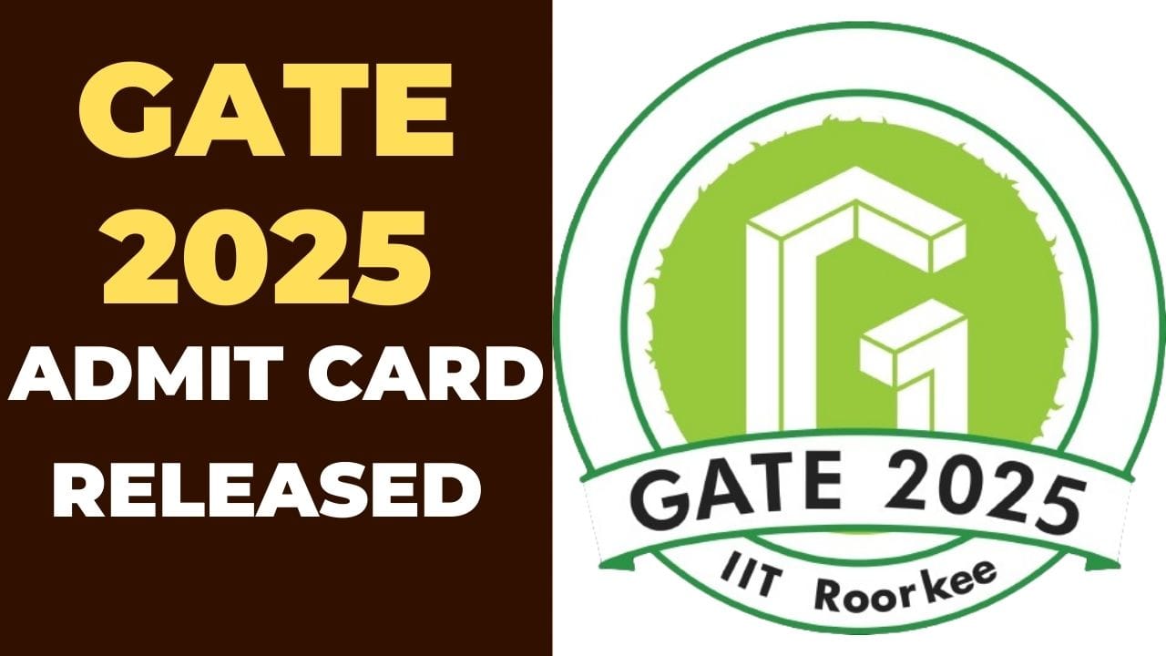 GATE 2025 Admit Card