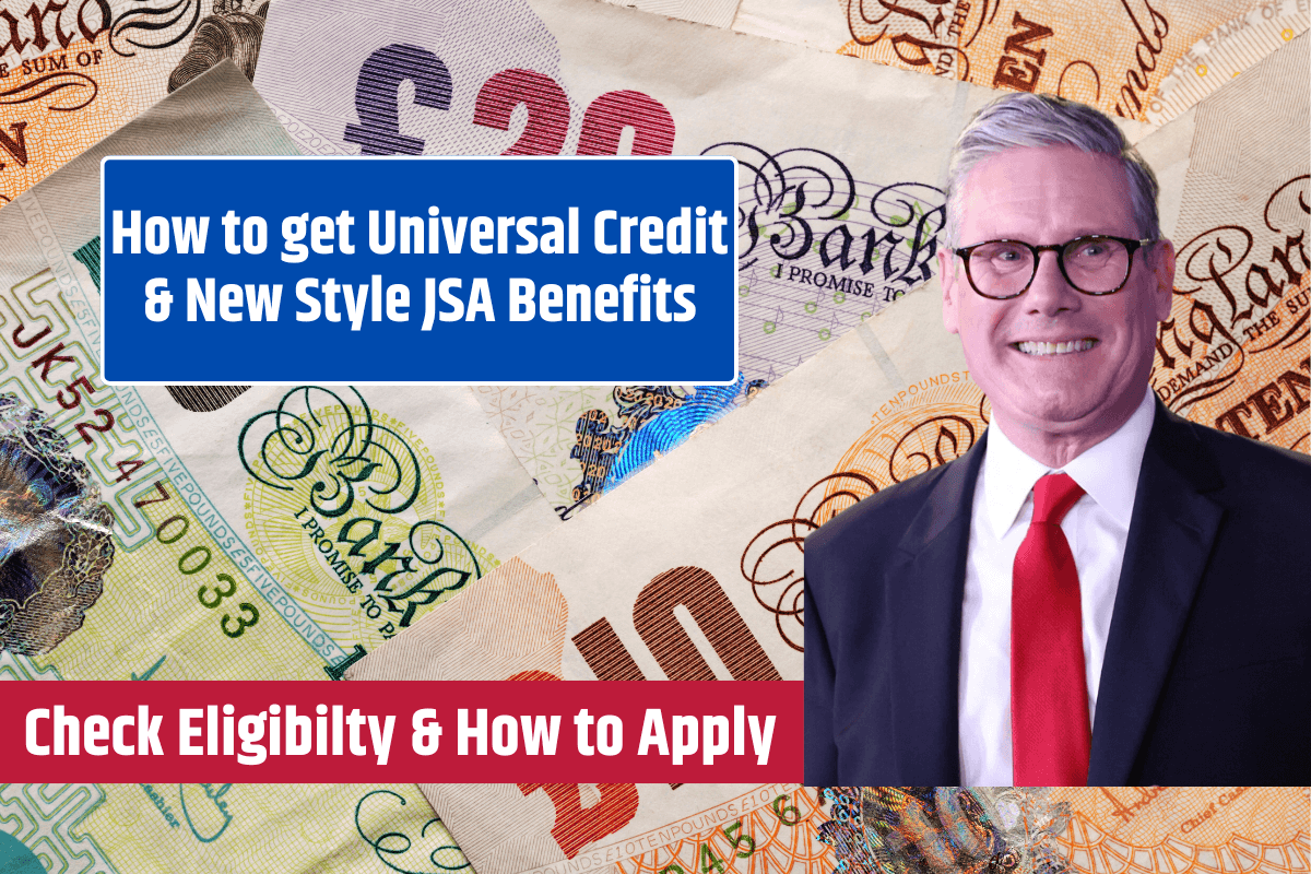 How to get Universal Credit and New Style JSA Benefits Step by Step Guide