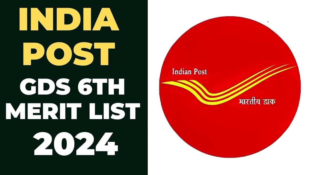 India Post GDS 6th Merit List 2024