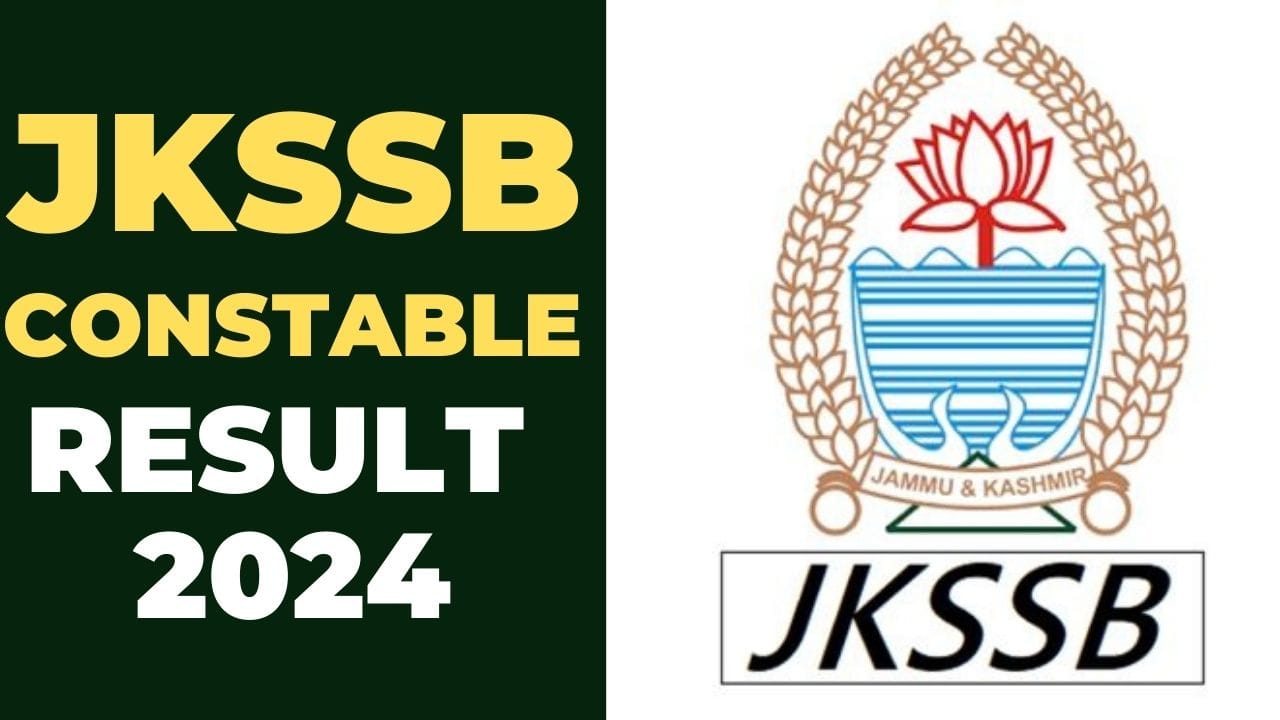 JKSSB Constable Result 2024