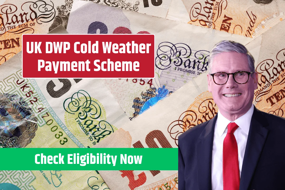 UK DWP Cold Weather Payment Scheme 2025 Check Eligibility according to your Postcode